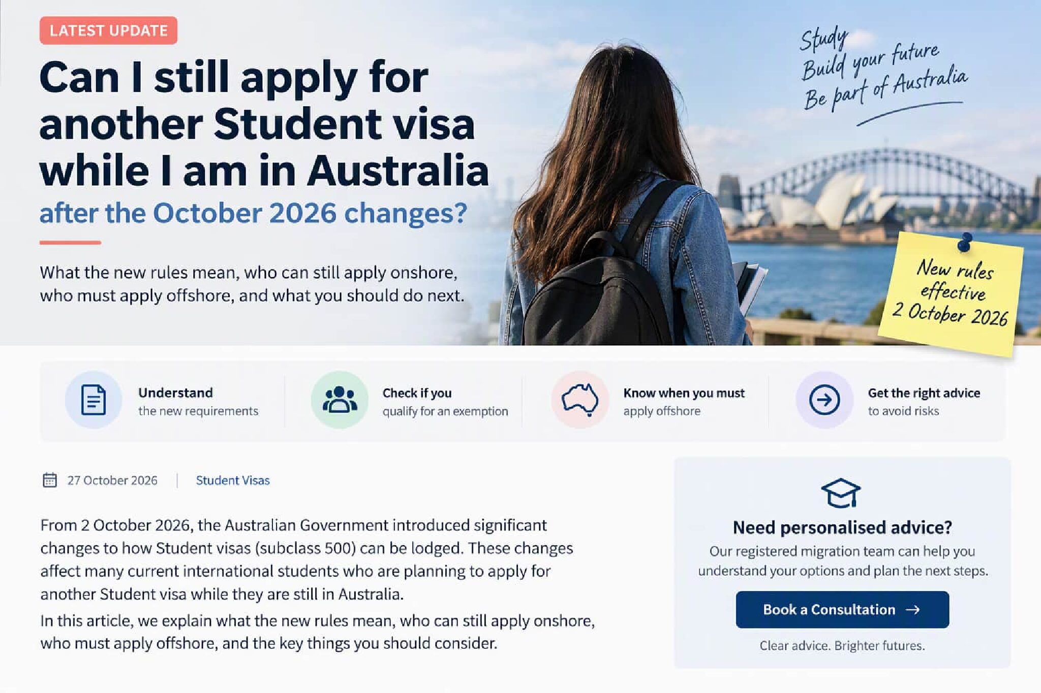 AustralianStudentVisaChangesOctober2026 1 Pdf